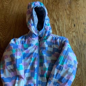 North Face hooded toddler jacket